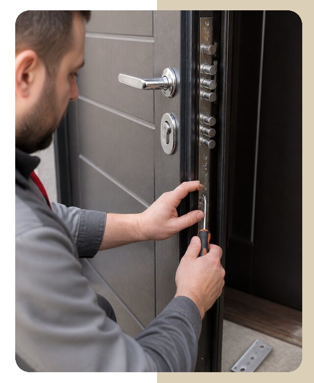 Замена ночной задвижки в Кирове по цене от 2591 р. | ДвериЛегко-Кри