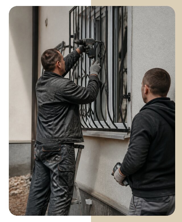 Установка наружных решеток в Кирове от 5077 р. | ДвериЛегко-Кри